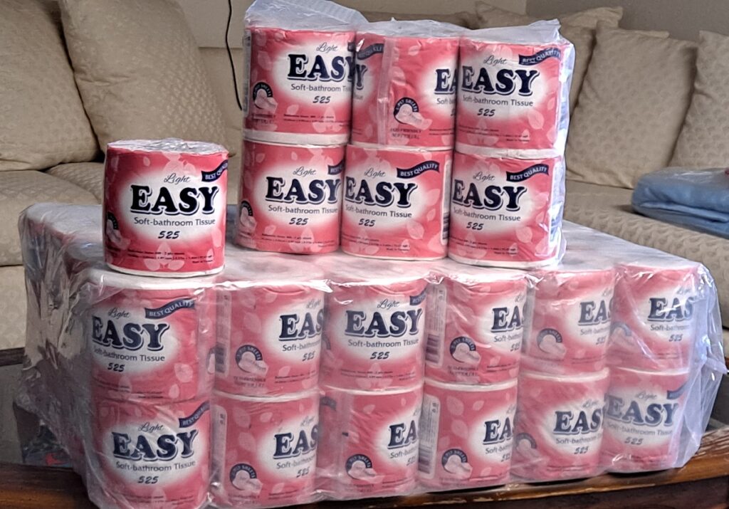 Toilet Papers made from recycled materials